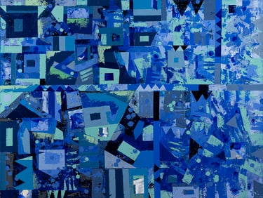 Lionel Lofton, b. 1954, Above and Below