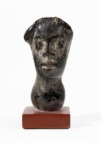 Sargent Claude Johnson, 1888-1967, Head of a Woman, untitled