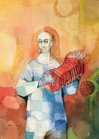 Frederick D. Jones, Jr, 1913-1996, untitled, Harlequin