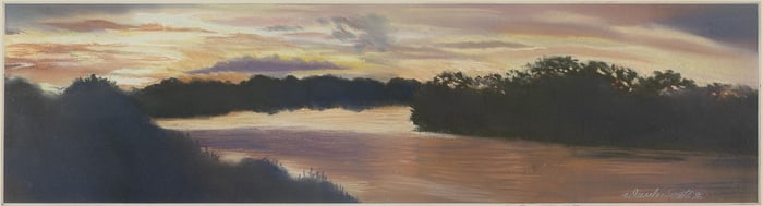 Dressler Smith, contemporary, untitled, River Landscape