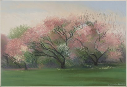 Dressler Smith, contemporary, untitled, Flowering Trees