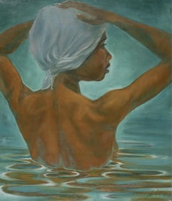 John Ford, 20th century, untitled, Woman Bathing