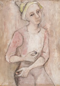 Charles Sebree, 1914-1984, Boy with Marbles