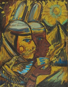 Margaret Taylor Goss Burroughs, 1917-2010, Listening to the Koran