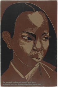 Elizabeth Catlett, 1915-2012, For My People
