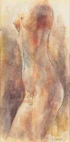 Charles White, 1918-1979, Nude