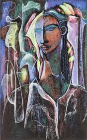 William Tolliver, 1951-2000, Woman Deep in Thought