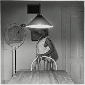Carrie Mae Weems, b. 1953, untitled, Woman Feeding Bird