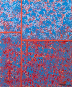 Evangeline J. (EJ) Montgomery, 1930-2025, Red, Hot and Blue