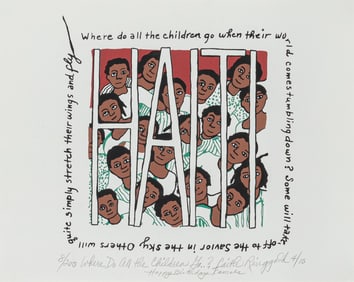 Faith Ringgold, 1930-2024, Where Do All the Children Go?
