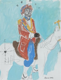 Francks F. Deceus, b. 1966, T. L'Ouverture