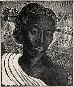 Margaret Taylor Goss Burroughs, 1917-2010, Face of Africa