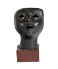 Elizabeth Catlett, 1915-2012, Cabeza Contando
