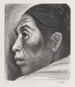 Elizabeth Catlett, 1915-2012, Cabeza Indigena