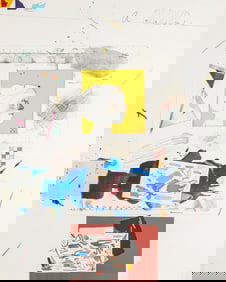 Raymond Saunders, 1934-2025, untitled