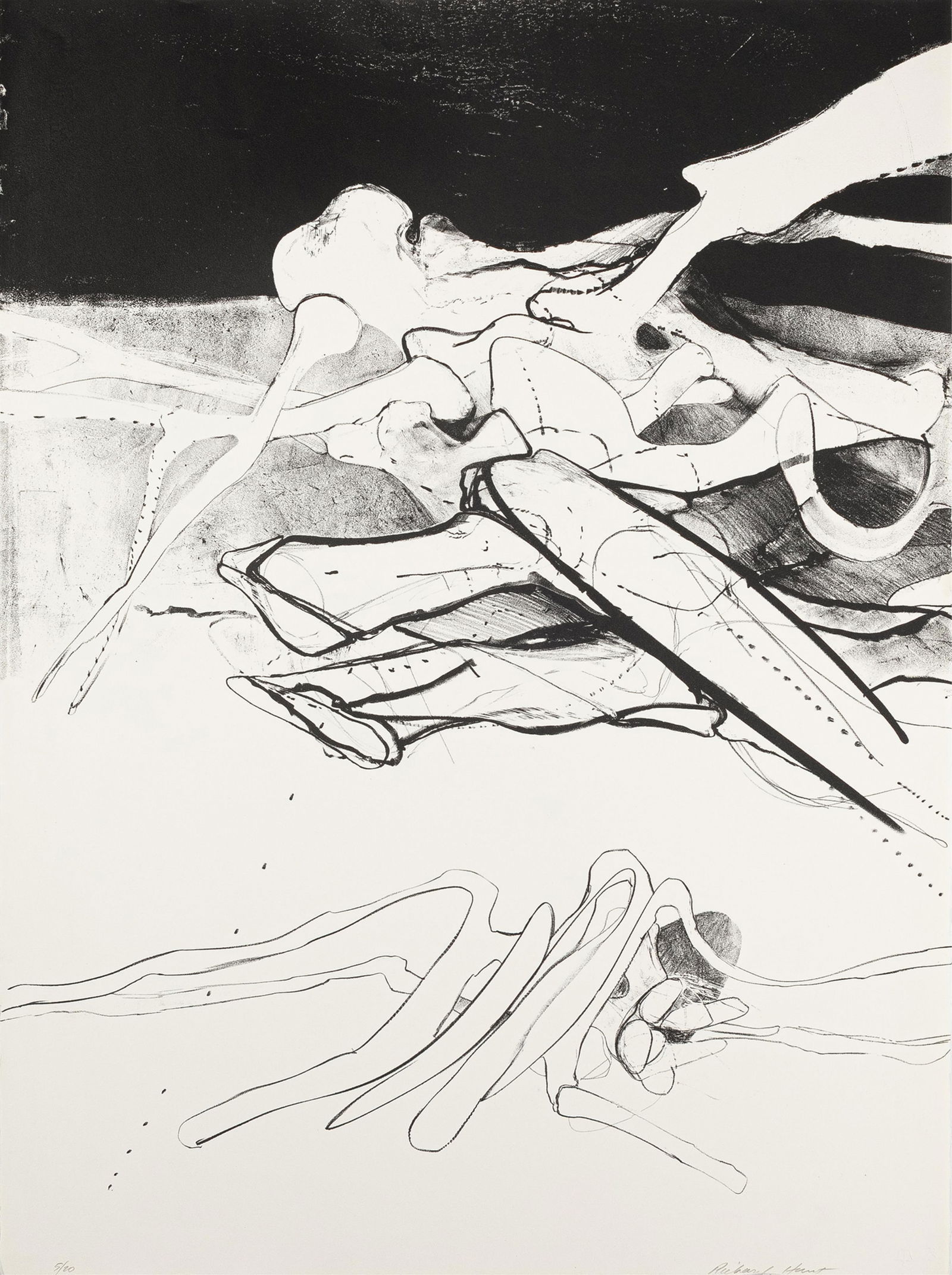 Richard Hunt, 1935-2023, untitled: Richard Hunt1935-2023untitled1965lithograph30-1/4 x 22-1/2 inchessigned and numbered 5/20This image is included in the collection of The Museum of Modern Art.Illustrated: Richard Hun