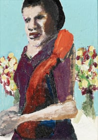 Benny Andrews, 1930-2006, The Red Wrap