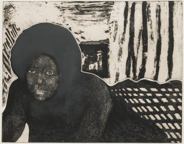 Emma Amos, 1937-2020, American Girl