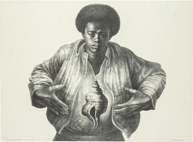 Charles White, 1918-1979, Sound of Silence