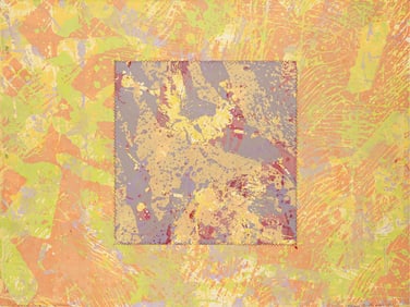 Sam Gilliam, 1933-2022, Peach Mint Special