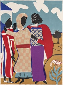 Romare Bearden, 1911-1988, Three Women, Easter Sunday