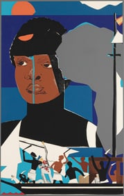 Romare Bearden, 1911-1988, Slave Ship