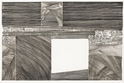 Leon Hicks, b. 1933, Engraving XII: #1