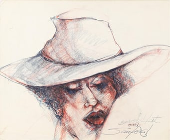 Walter Sanford, 1912-1987, Beach Hat