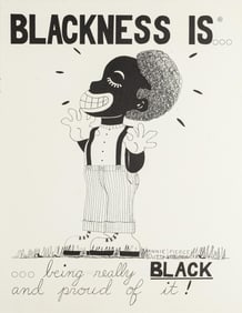Annie P. Pierce, 20th century, Blackness is...