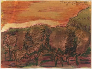Margaret Taylor Goss Burroughs, 1917-2010, untitled, Landscape
