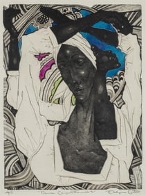Eldzier Cortor, 1916-2015, Dance Composition No. 31