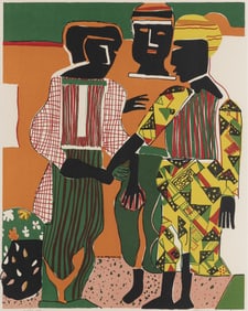 Romare Bearden, 1911-1988, Conjunction
