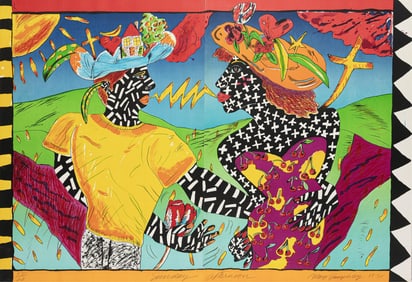 Margo Humphrey, b. 1942, Sunday Afternoon