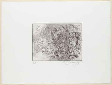 Oliver Jackson, b. 1935, Intaglio Print XVI