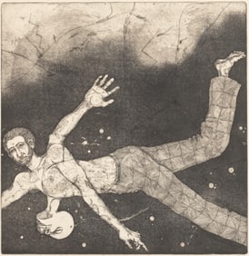Richard Powell, b.1953, Richard Wright Series #4: Suspended over a Void