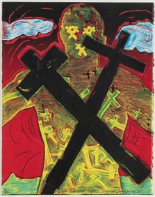 Margo Humphrey, b. 1942, All Crossed Up