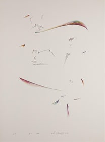 John Dowell, b. 1941, lot of two works: Opera, with Lacuna