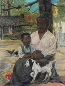 William Edouard Scott, 1884-1964, untitled, Southern Scene