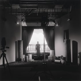 Carrie Mae Weems, b. 1953, What and Where I Enter- Mussolini's Rome