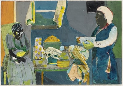 Romare Bearden, 1911-1988, Morning