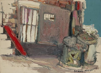 Benny Andrews, 1930-2006, Around Back