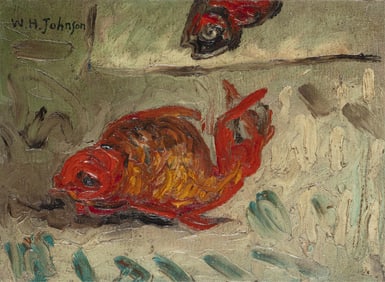 William Johnson, 1901-1970, Gold Fish