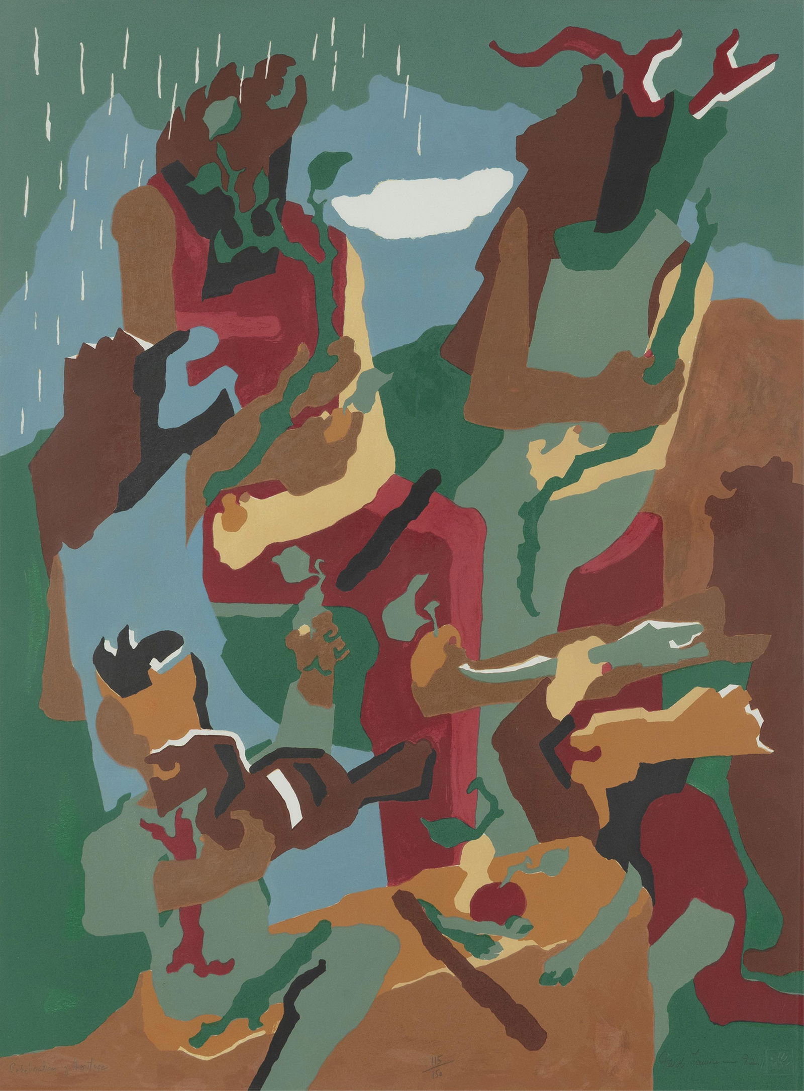 Jacob Lawrence, 1917-2000, Celebration of Heritage (1 of 1)