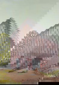 Helen Orr LaFrance, 1919-2020, untitled, Barn