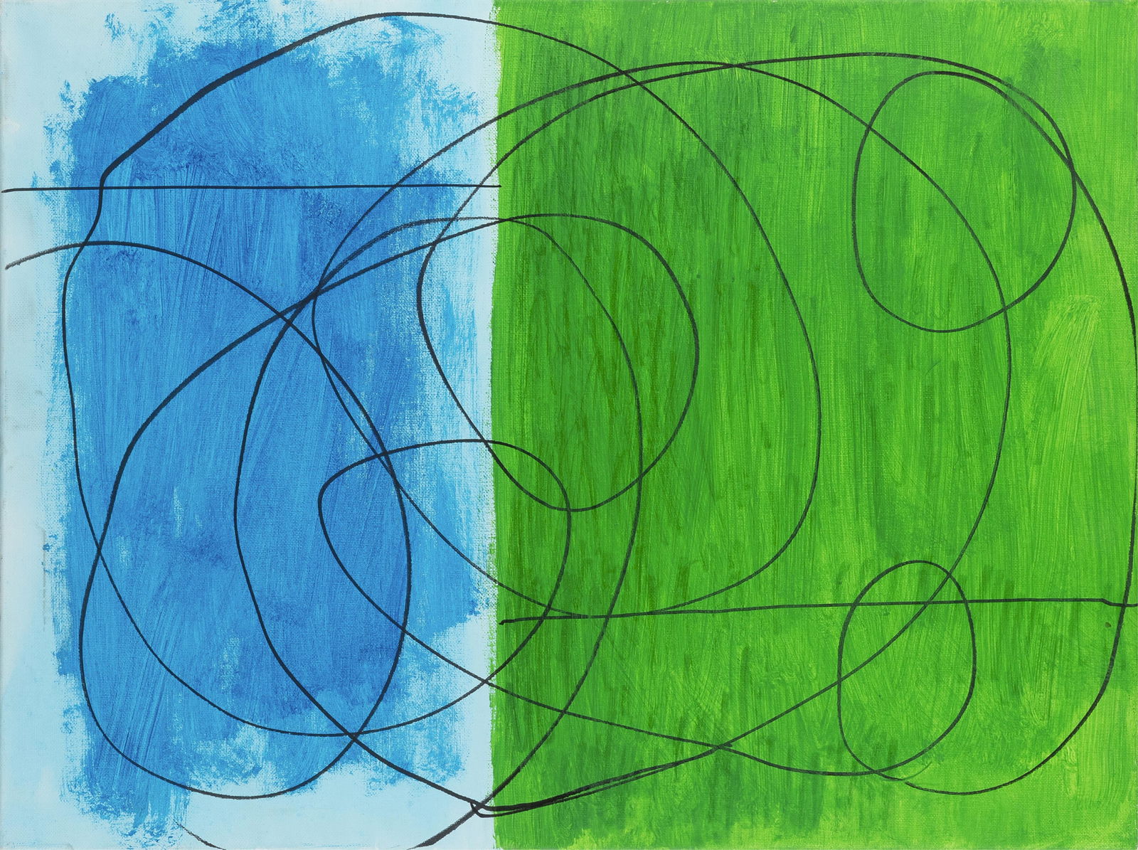 Gerald Jackson, b. 1936, Untitled, Blue-Green (1 of 1)