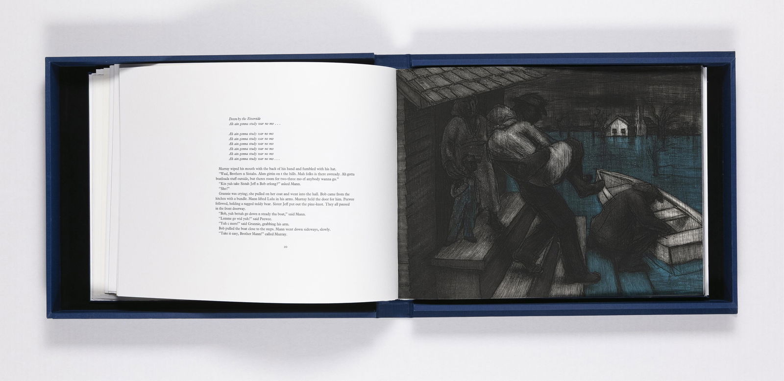 John Wilson, 1922-2015, Richard Wright, Down by the River (1 of 5)