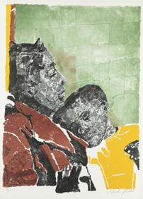 Richard Yarde, 1939-2011, untitled, Mother and Child