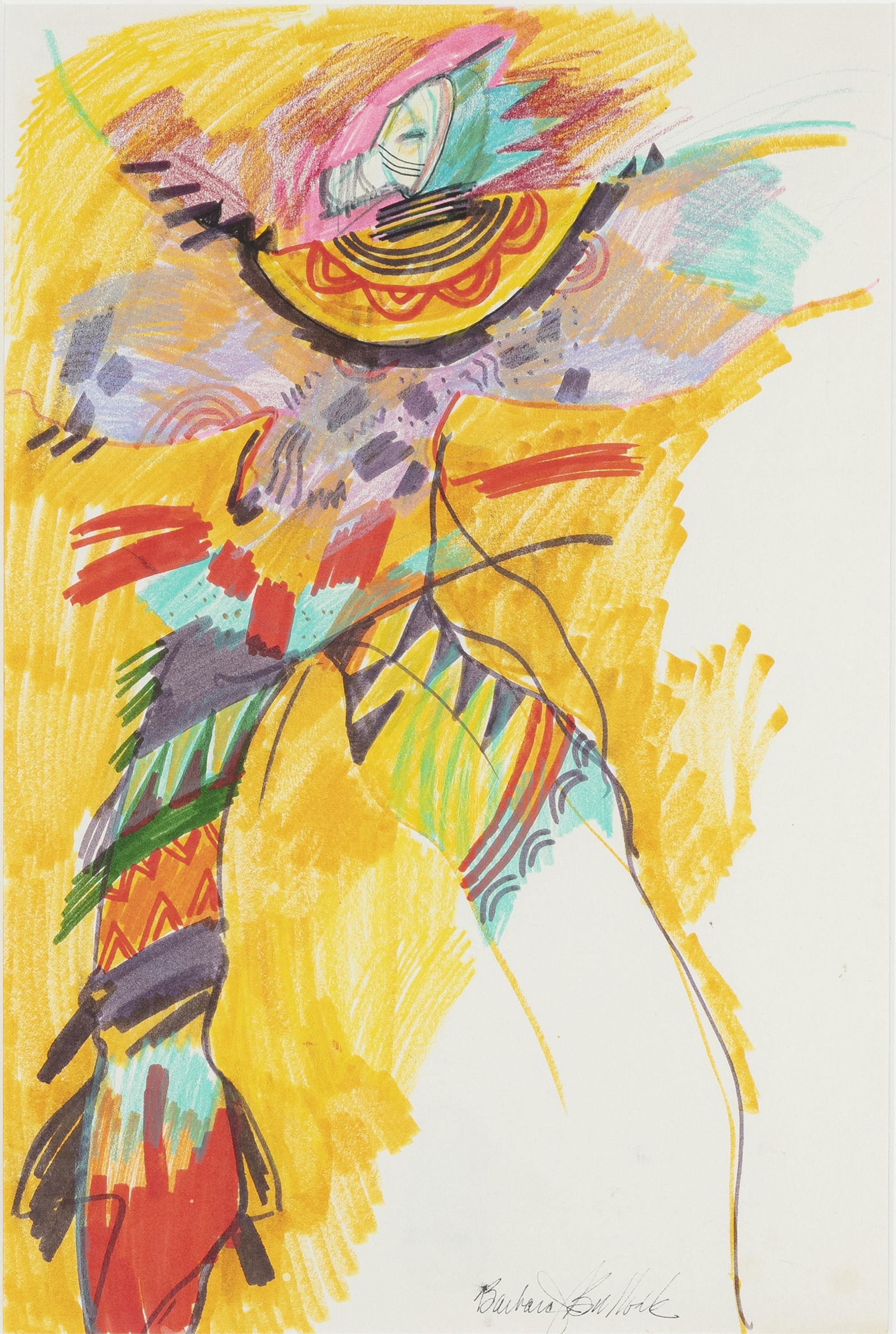 Barbara Bullock, b. 1938, untitled (1 of 2)