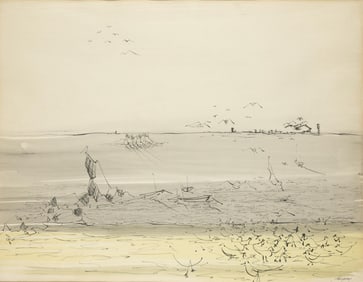 Richard Dempsey, 1909-1987, untitled, Shoreline