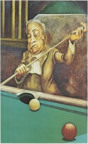 Ernie Barnes, 1938-2009, The Hustler